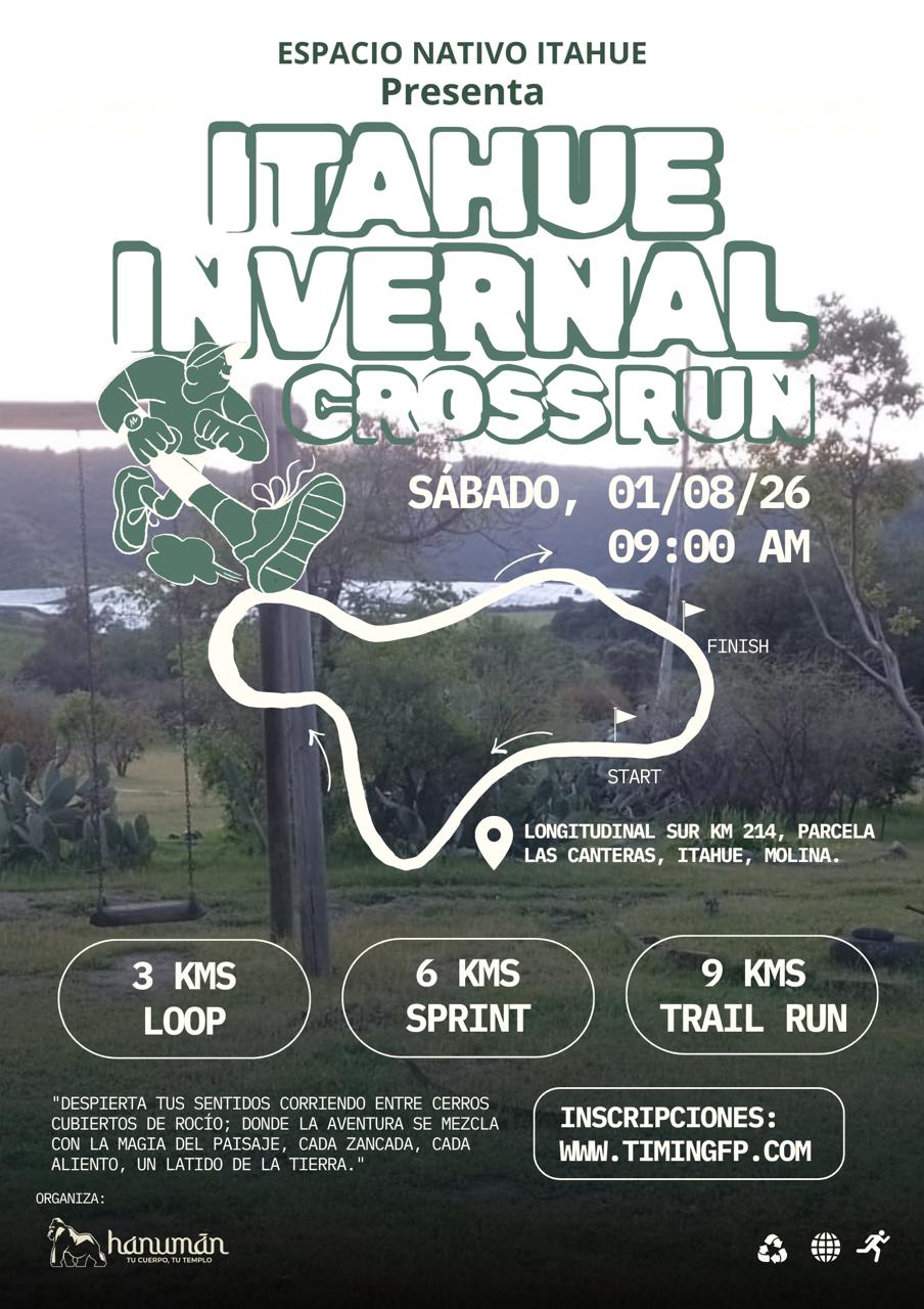 ITAHUE INVERNAL CROSS RUN — imagen