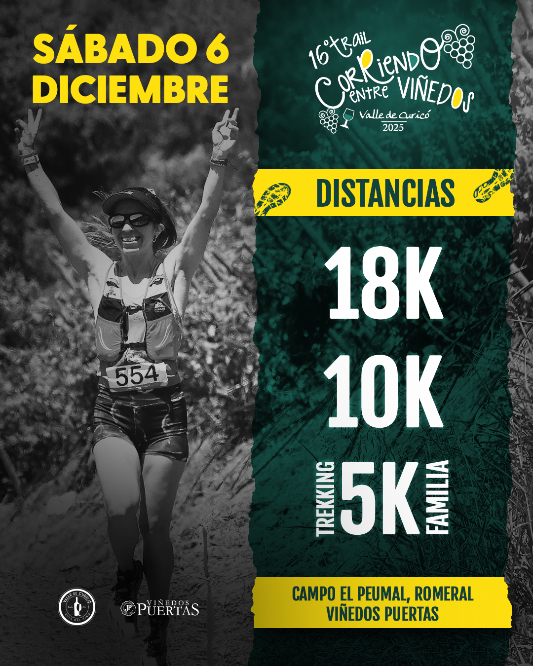 16° TRAIL CORRIENDO ENTRE VIÑEDOS — imagen